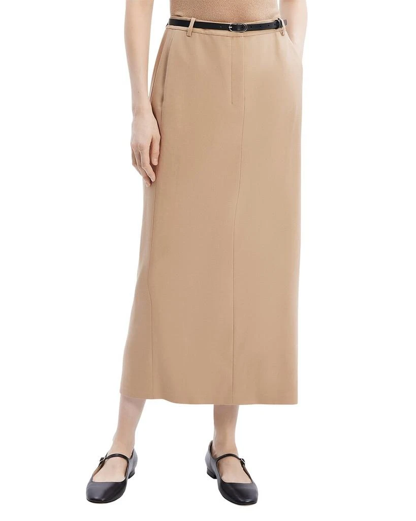 Theory Maxi Trouser Wool-Blend Skirt 1