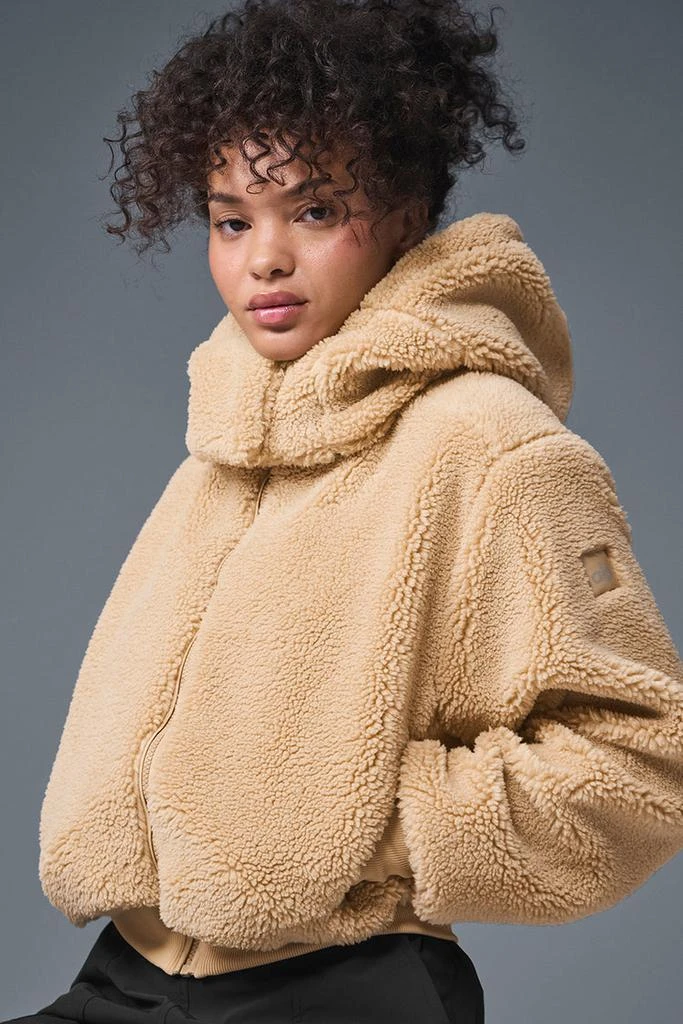 Alo Foxy Sherpa Jacket - Camel 1