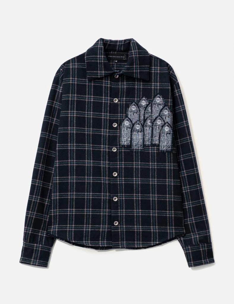 Who Decides War Heavy Duty Flannel Shirt 1