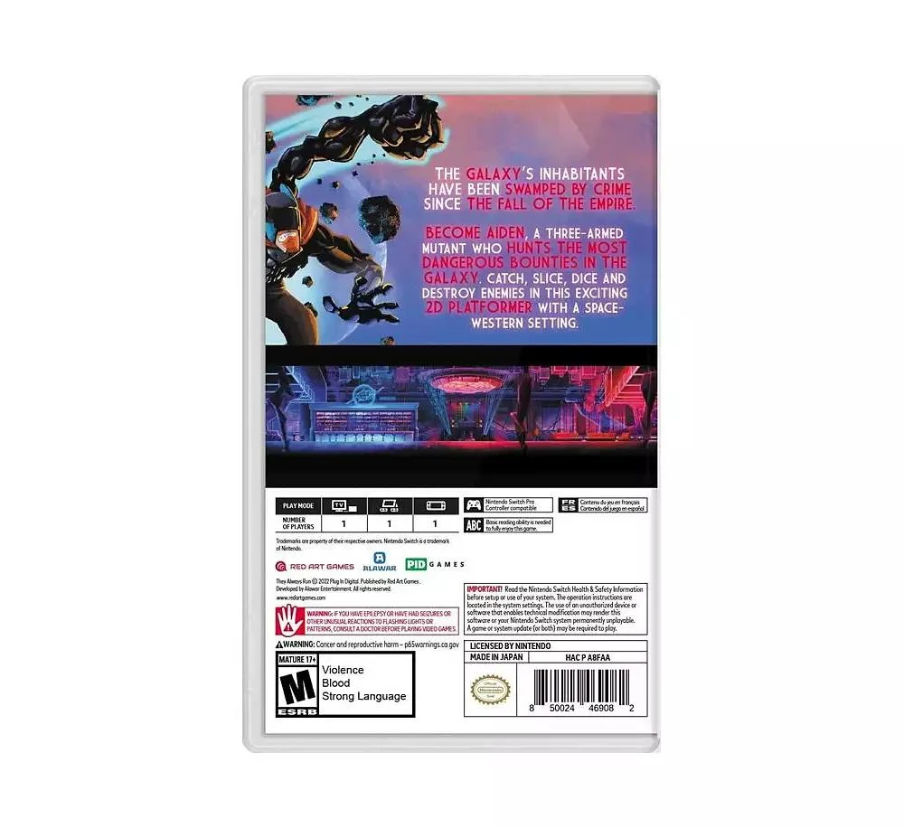 Red Art Games They Always Run - Nintendo Switch 2