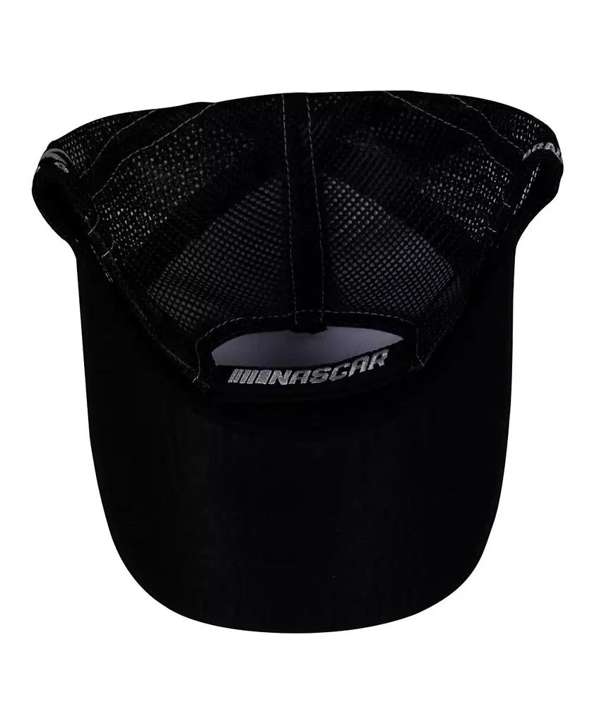 Checkered Flag Sports Men's Black Brad Keselowski Driver Car Trucker Adjustable Hat 2