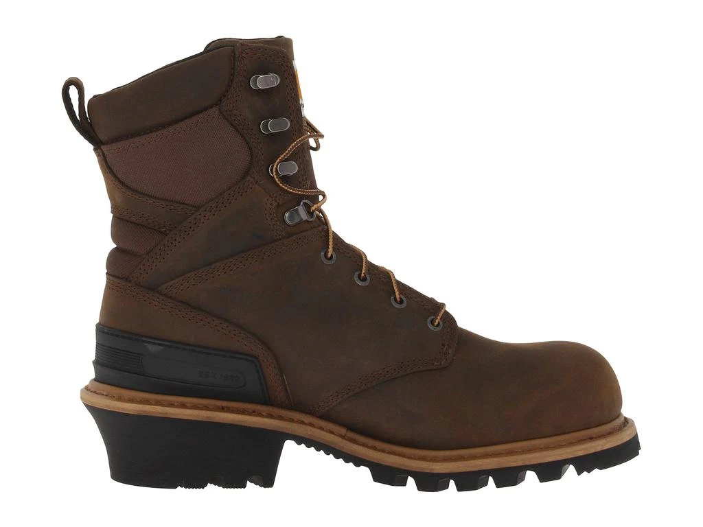 Carhartt CML8360 8" WP Composite Toe Logger Boot 6