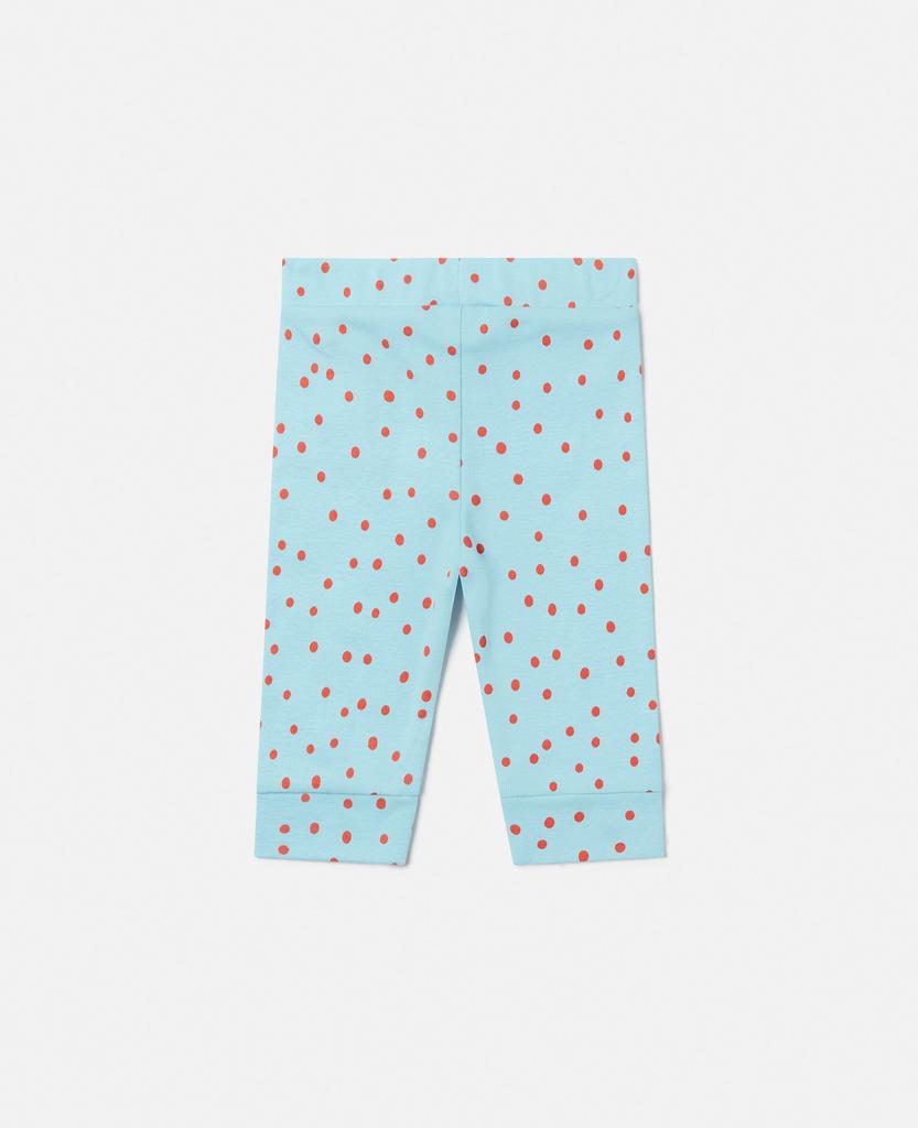 Stella McCartney Stella McCartney - Cheetah Print Leggings, Blue, Size: 24m