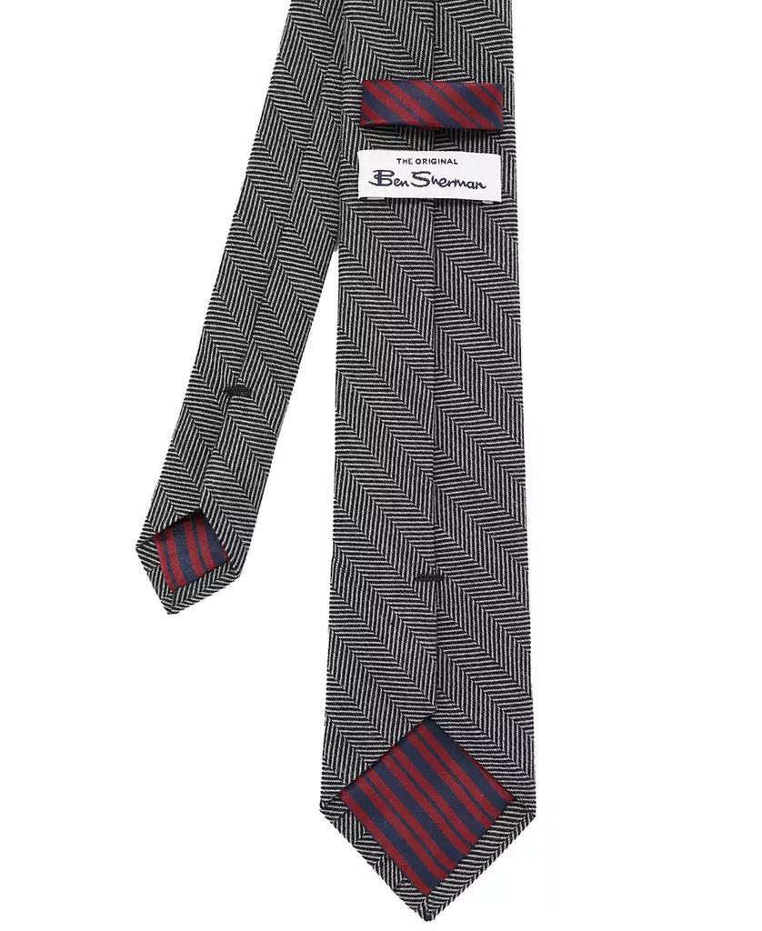 Ben Sherman Men's Textured Silk Tie