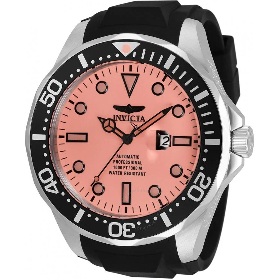 Invicta Pro Diver Date Automatic Red Dial Men's Watch 33606 1