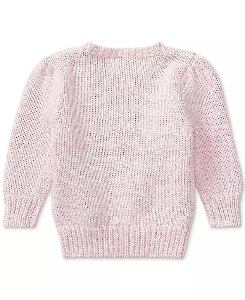 Ralph Lauren Baby Girls Flag Sweater 2