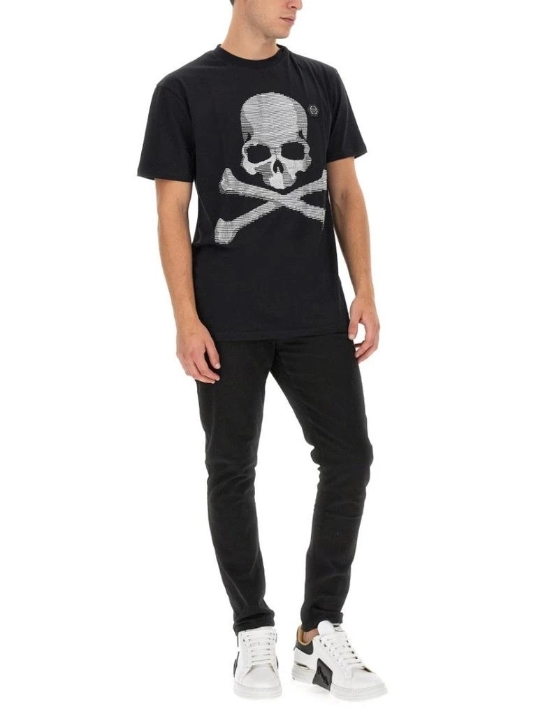 Philipp Plein Skull And Crossbones T-Shirt 2