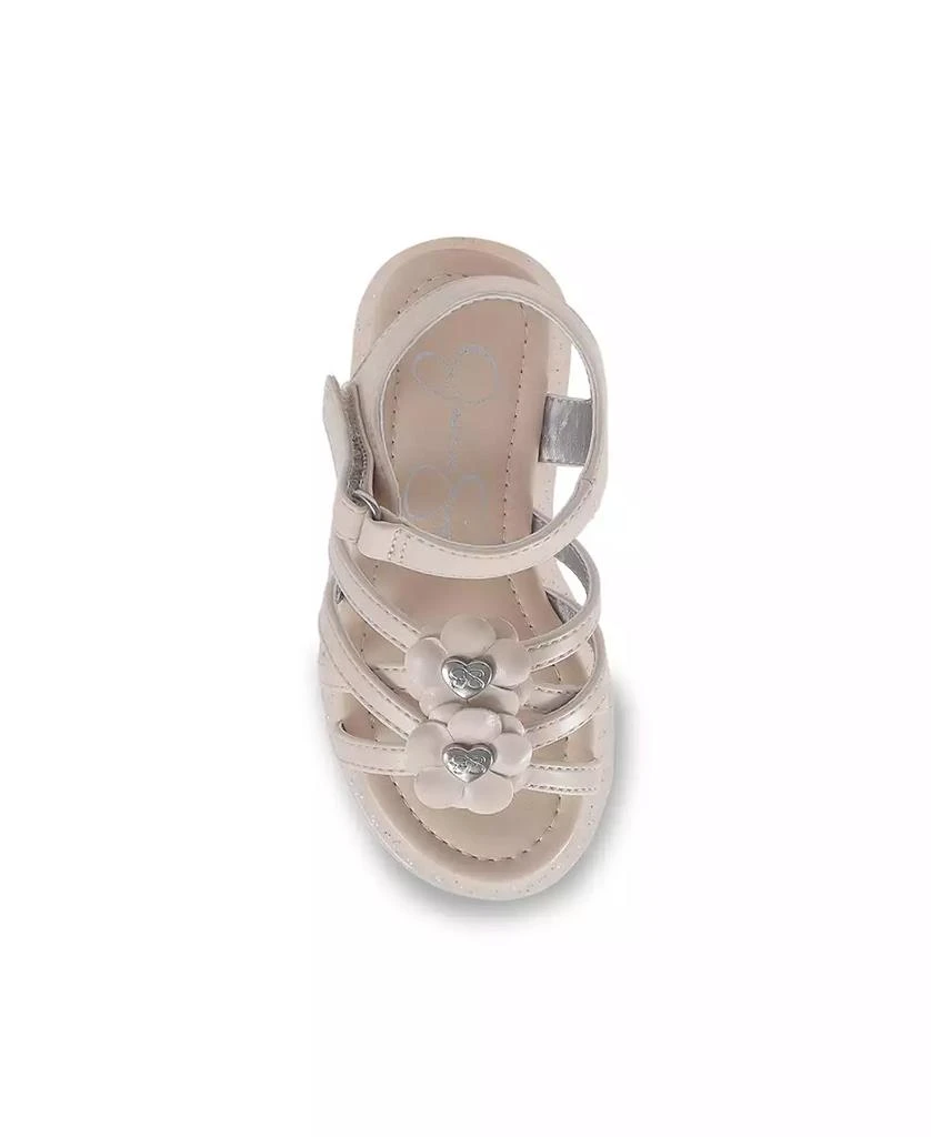 Jessica Simpson Little and Big Girls Georgie Alessa Almond-Toe Sandal 5