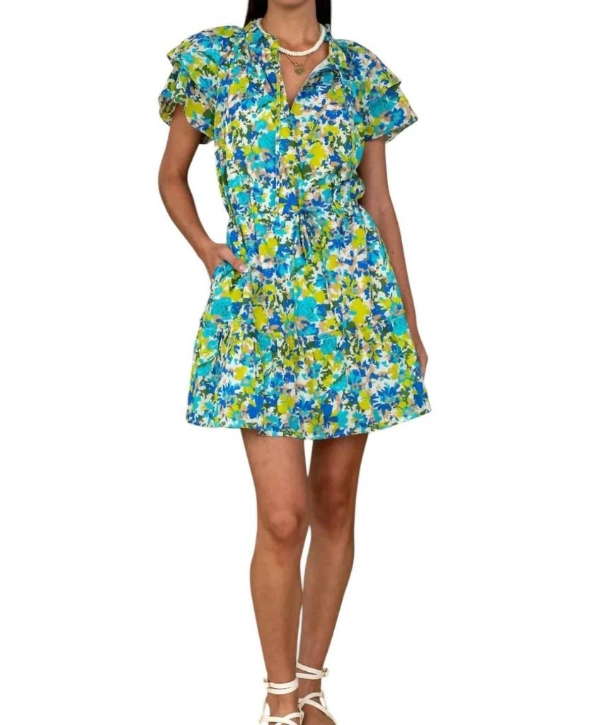 Olivia James the Label Tinsley Dress In Hidden Paradise - Hidden Paradise - Medium