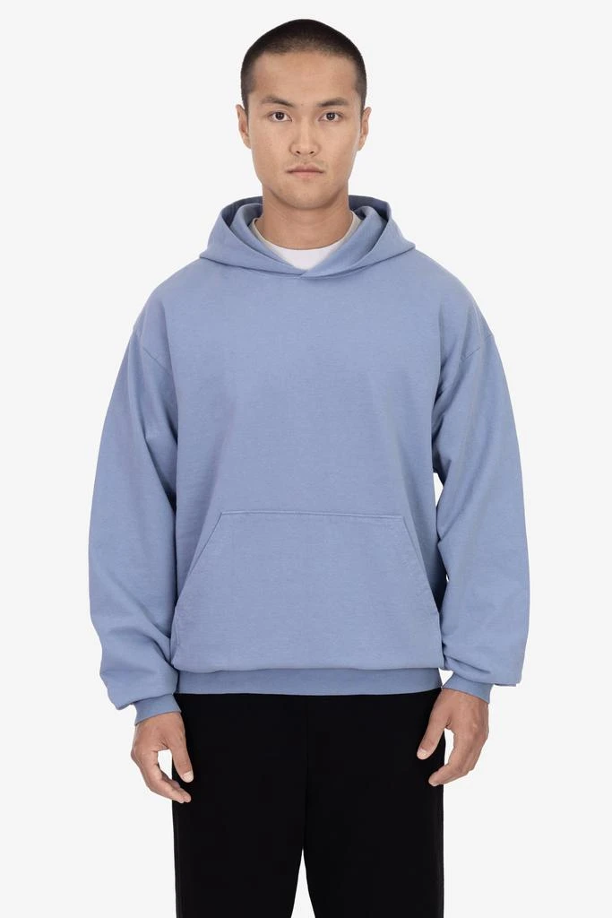 Los Angeles Apparel MWT09GD - Long Sleeve Garment Dye French Terry Pullover Hoodie 3