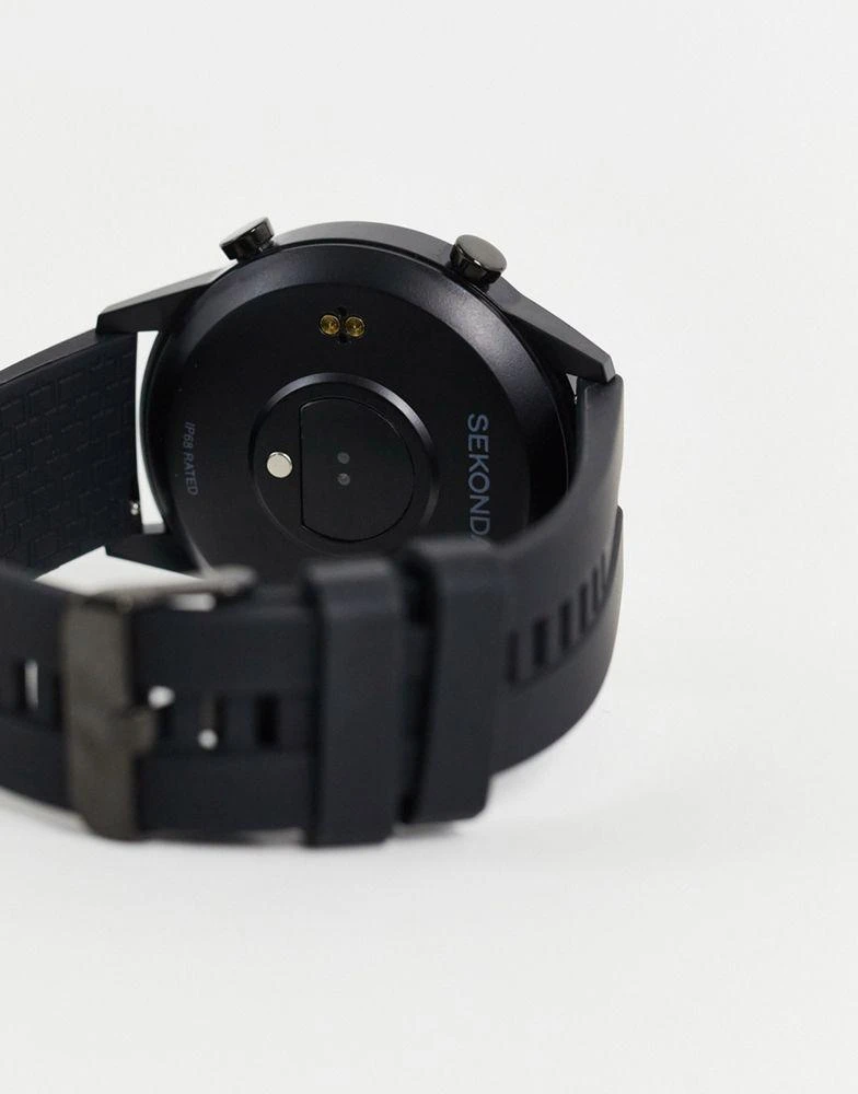 Sekonda Sekonda smart watch with silicone strap in black 3