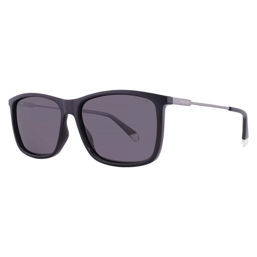 Polaroid Grey Rectangular Men's Sunglasses PLD 4130/S/X 0807/M9 59