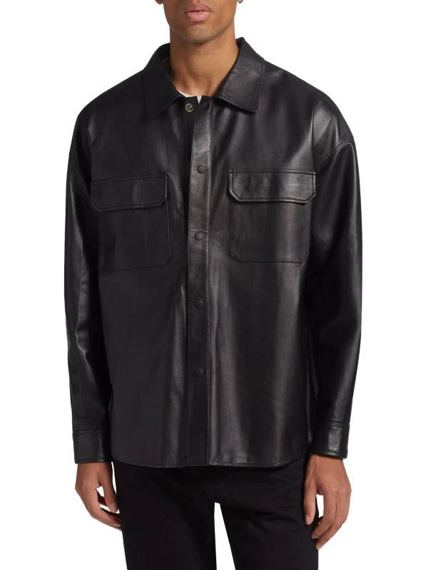 FRAME Leather Jacket 1