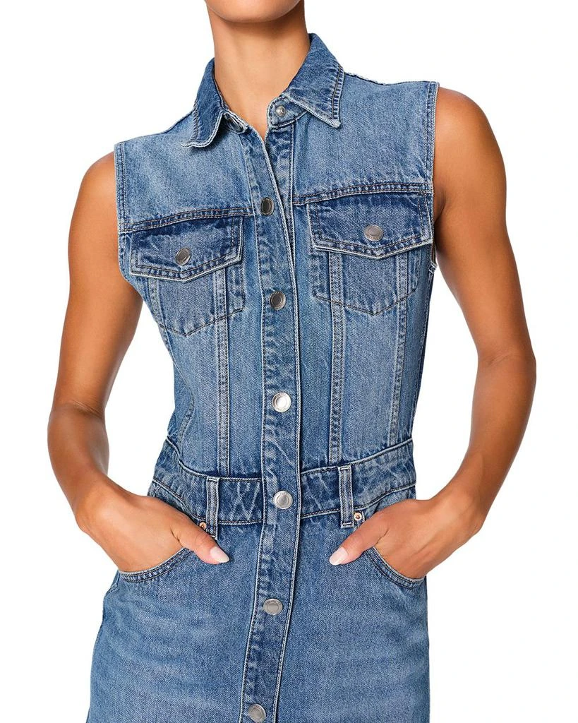 DL1961 Denim Vest Midi Dress 3