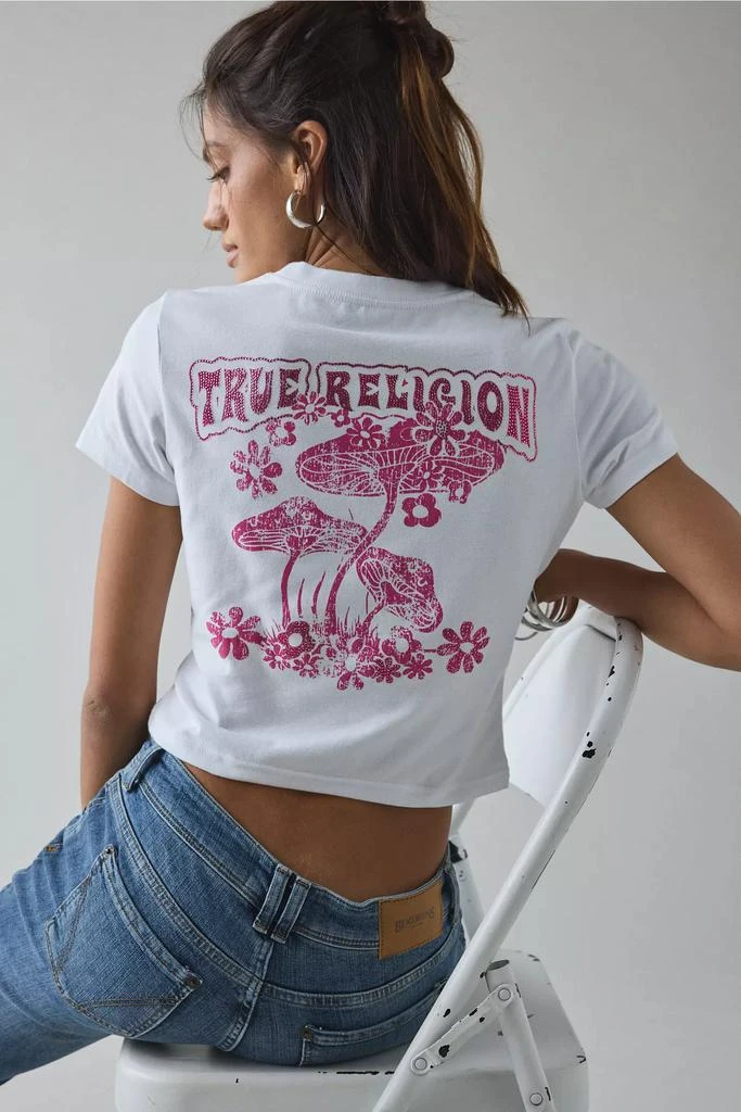 True Religion True Religion Mushroom Graphic Short Sleeve Baby Tee