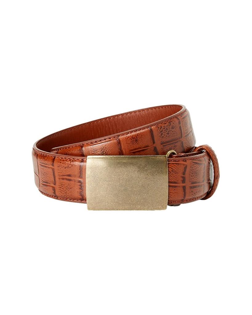 J.McLaughlin James Coc-Embossed Leather Belt