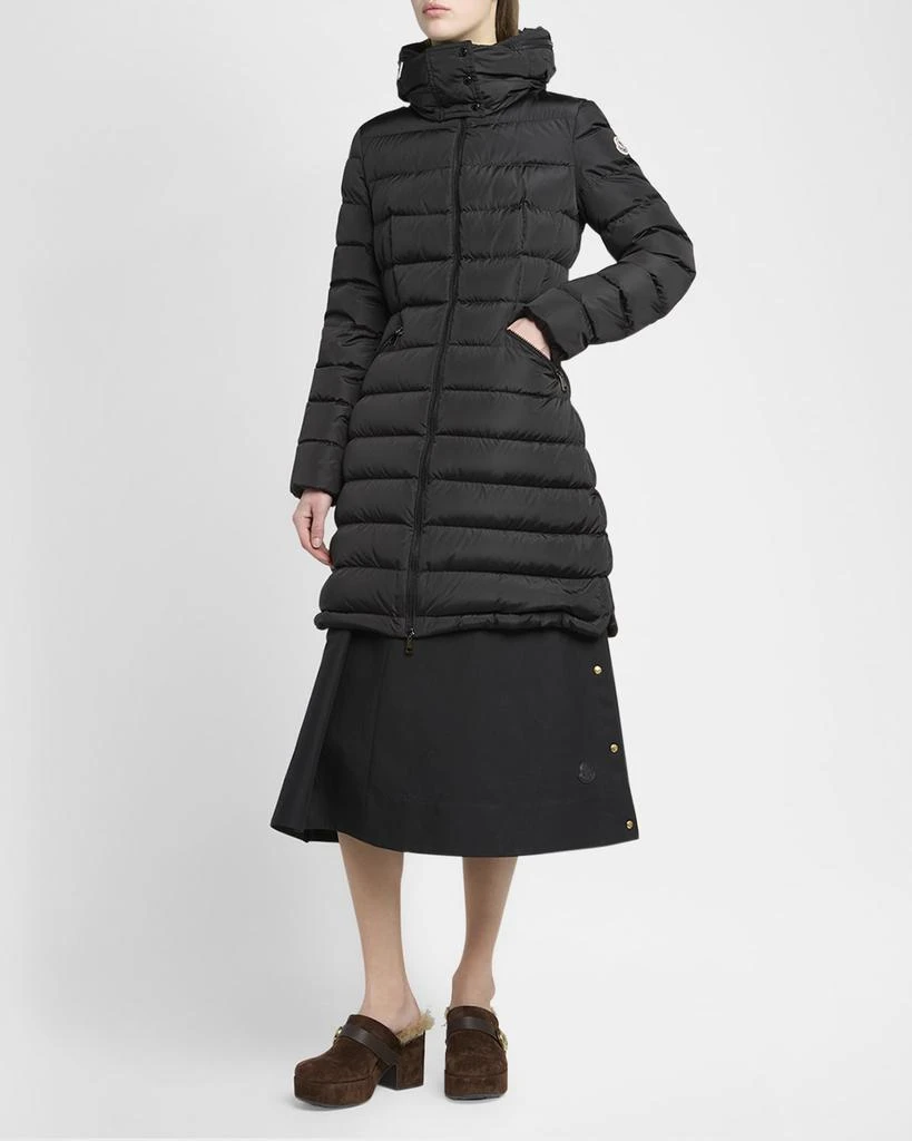 Moncler Flammette Long Puffer Coat 4