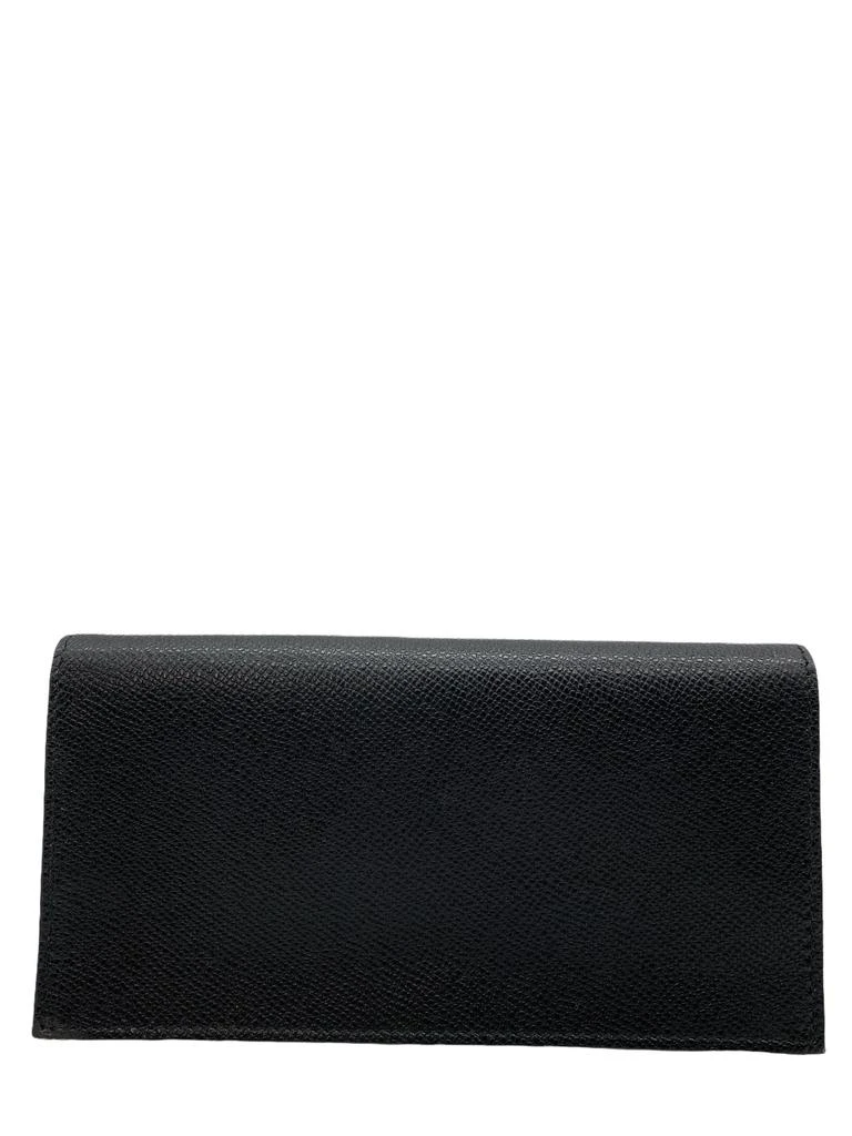 Bally Bally Mialiro Men's 6227973 Black Leather Embossed Wallet 3