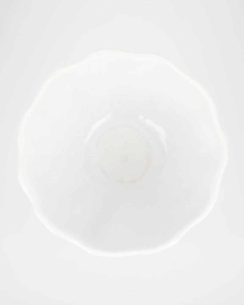 Vietri Bari Condiment Bowl, White 2