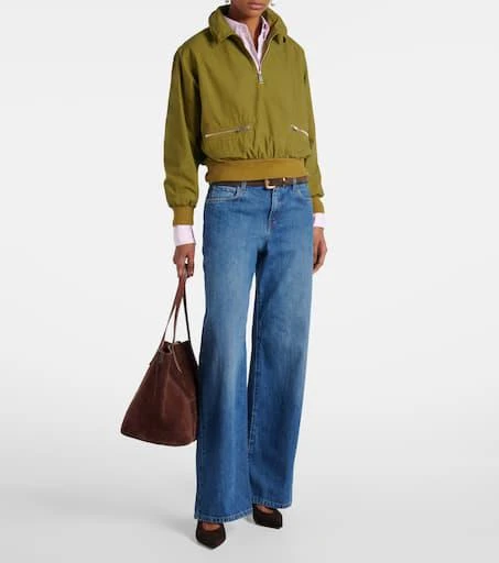 Gianvito Rossi Robbie 55 suede slingback pumps 3