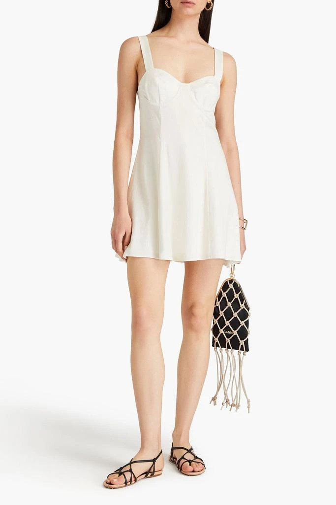 Solid & Striped Carolina linen-blend mini dress 2