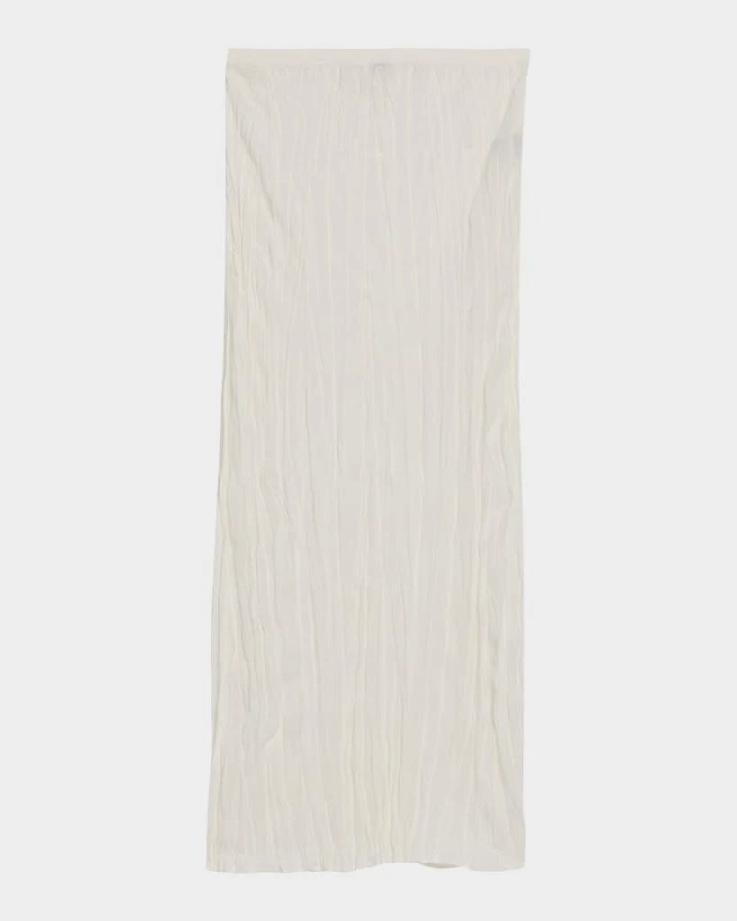 Totême Crinkled Knit Maxi Skirt