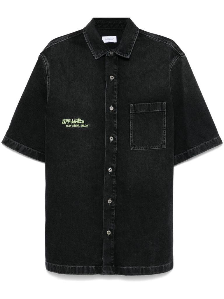 Tシャツ・カットソー Off-White Off White 23 Logo Heavycot Overshirt 21572387_56904223_1000.jpg