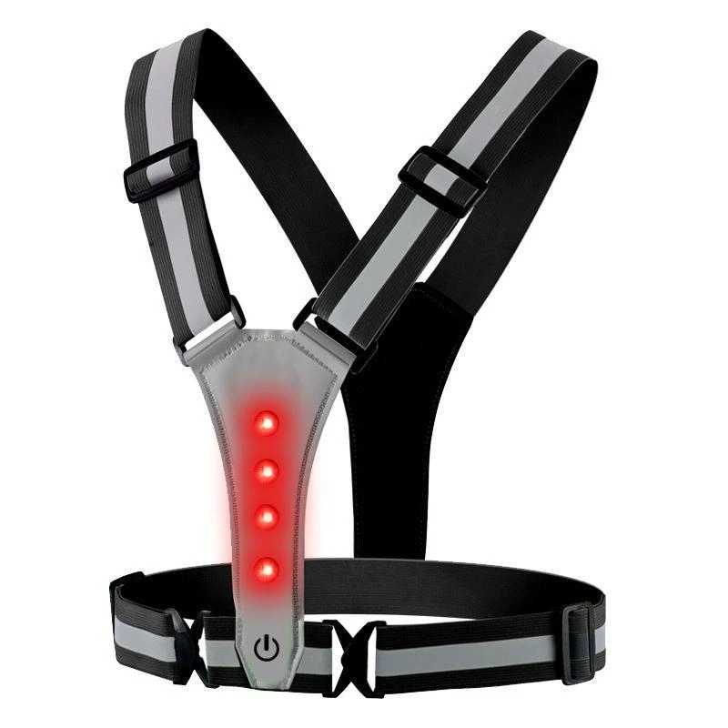 ENVI2ULTRA LED Running Vest, High Visibility Reflective Vest for Night 2