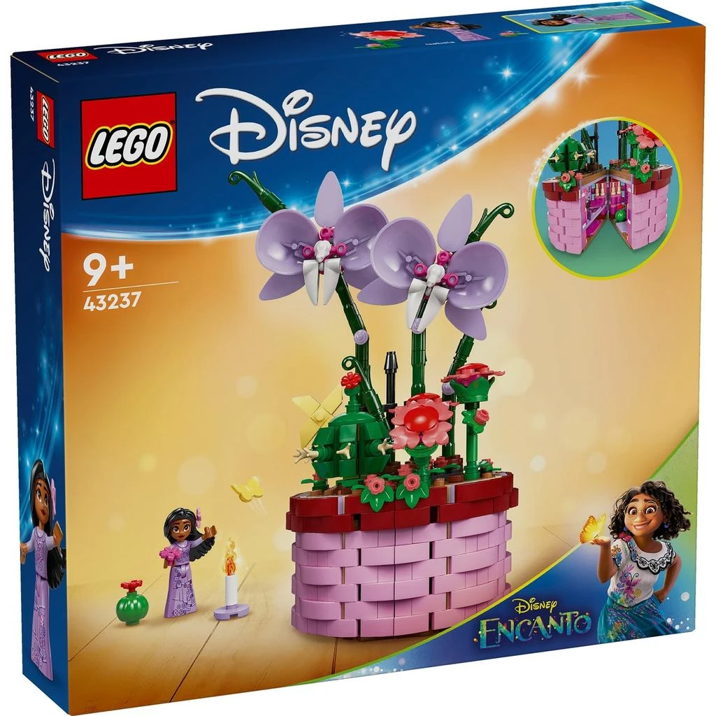 LEGO LEGO | Disney Encanto Isabela’s Flowerpot with Buildable Flower Toy and Film Character 43237 1