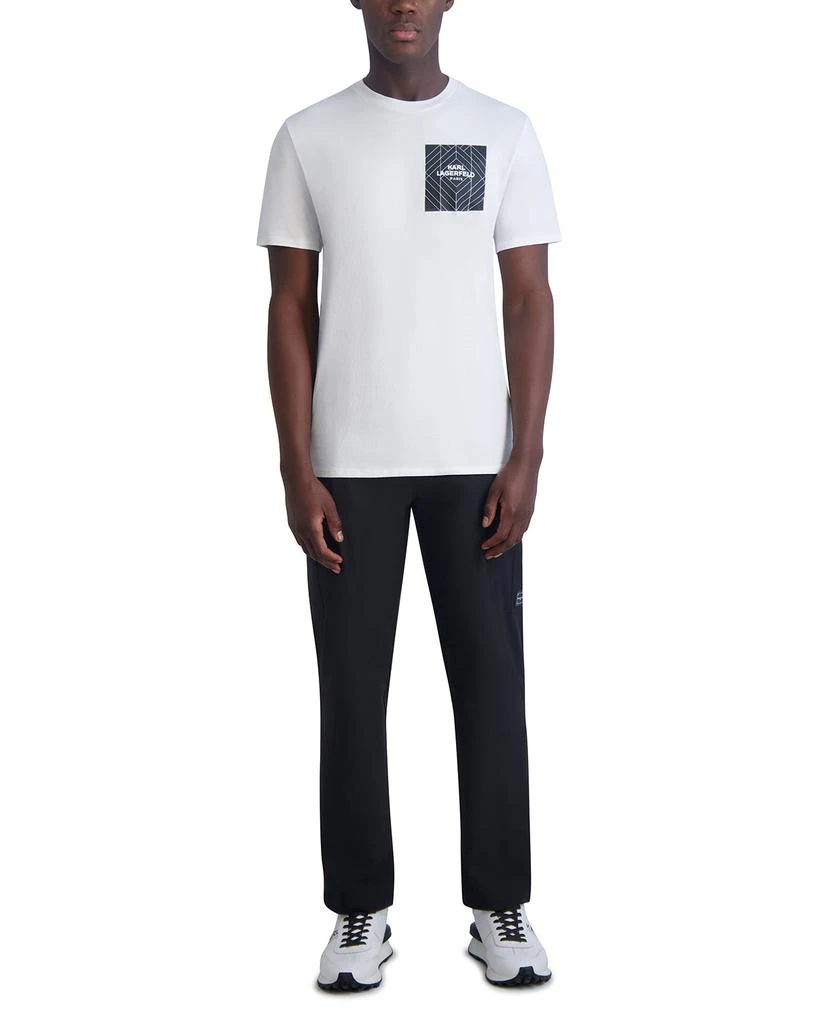 Karl Lagerfeld Paris NYLON CARGO PANT WITH ANKLE SNAP BUTTONS 1