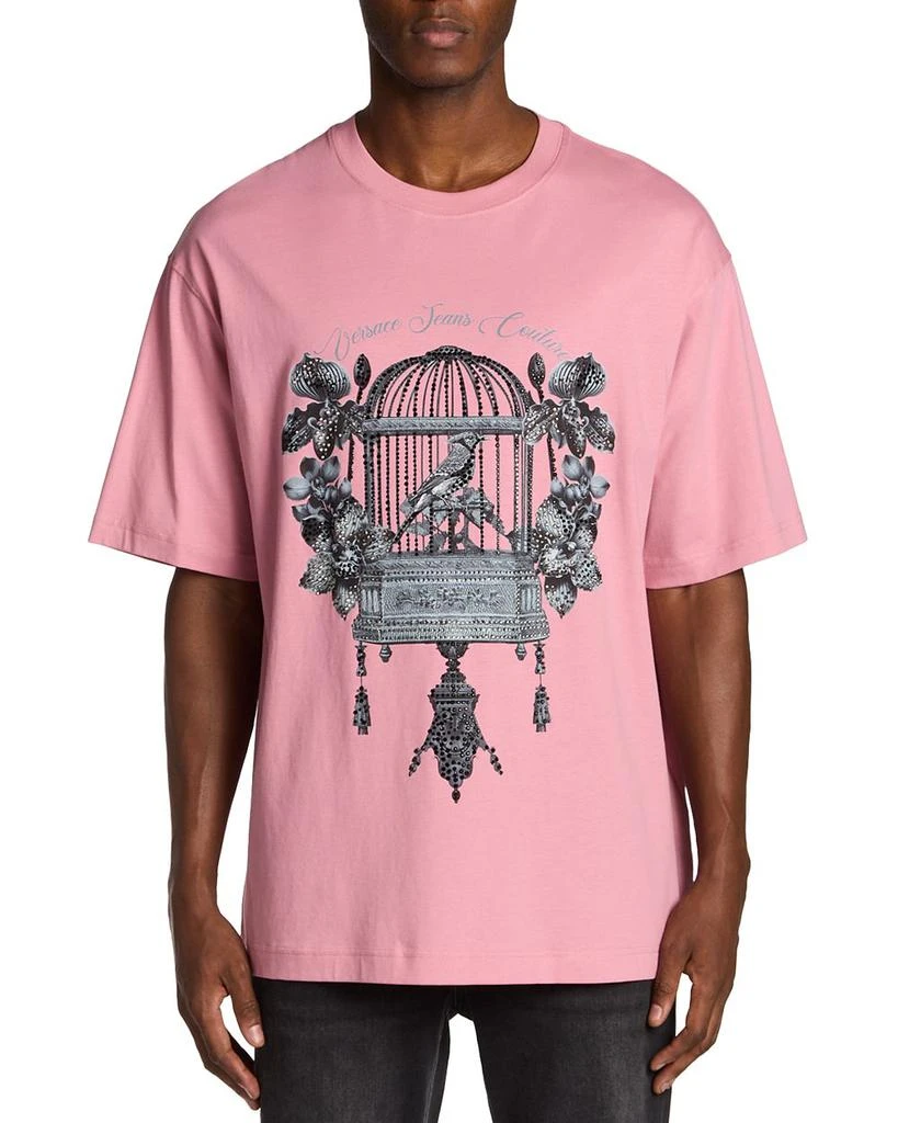 Versace Short Sleeve Graphic Tee from Bloomingdale
s