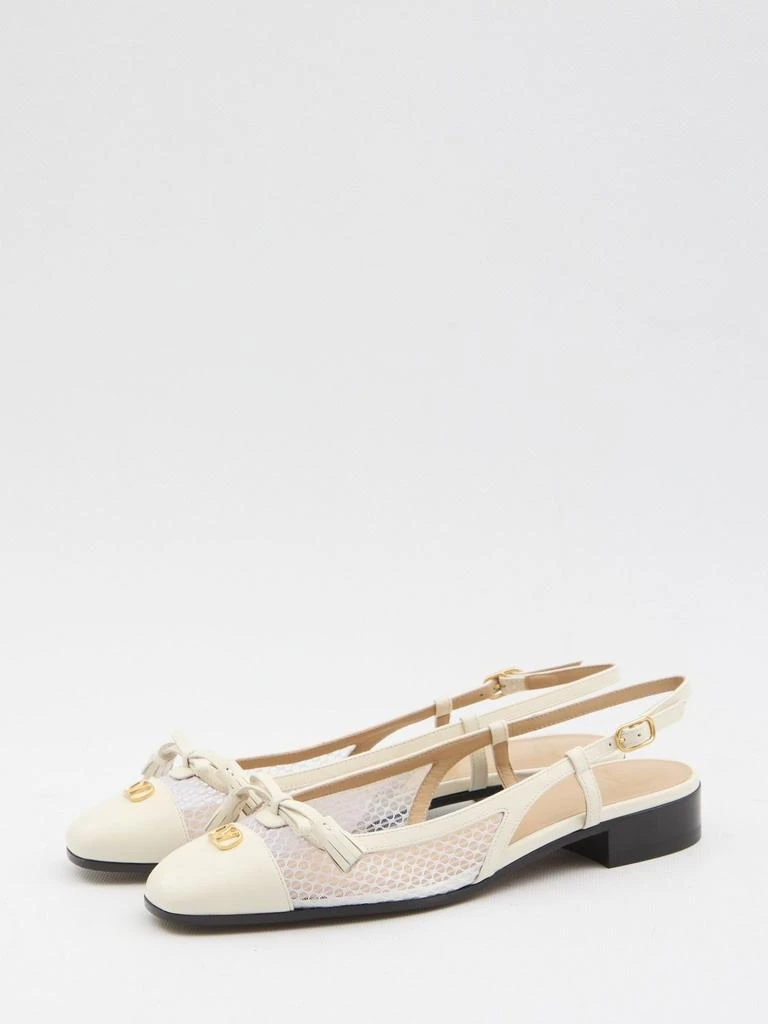 Valentino Valentino Valet Du Roi Slingback Flat Shoes 2