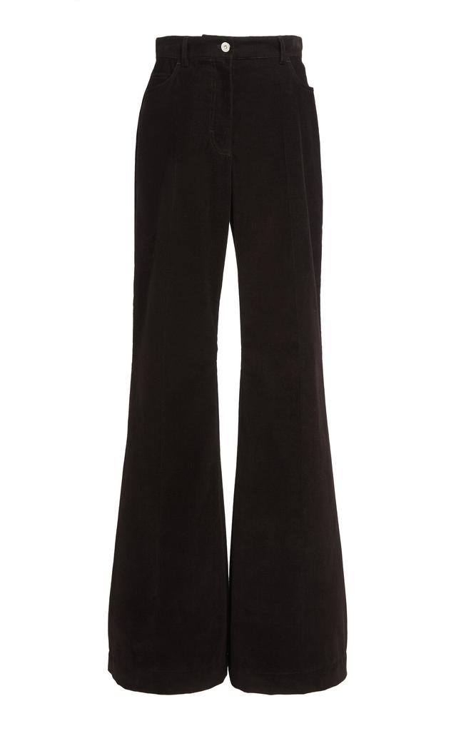 Salvatore Ferragamo Silk Pleated Pants - Leggings - Compare
