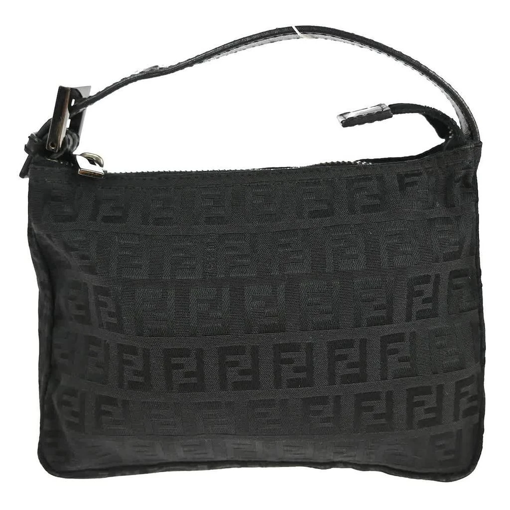 Fendi Belted Pochette Zucca Canvas Canvas Clutche 
Pouche Bag (Pre-Owned)