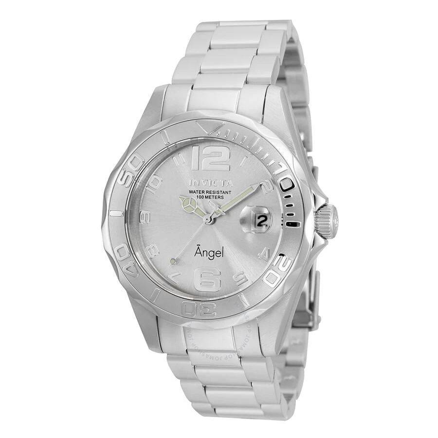 Invicta Angel Quartz Silver Dial Ladies Watch 36052 1