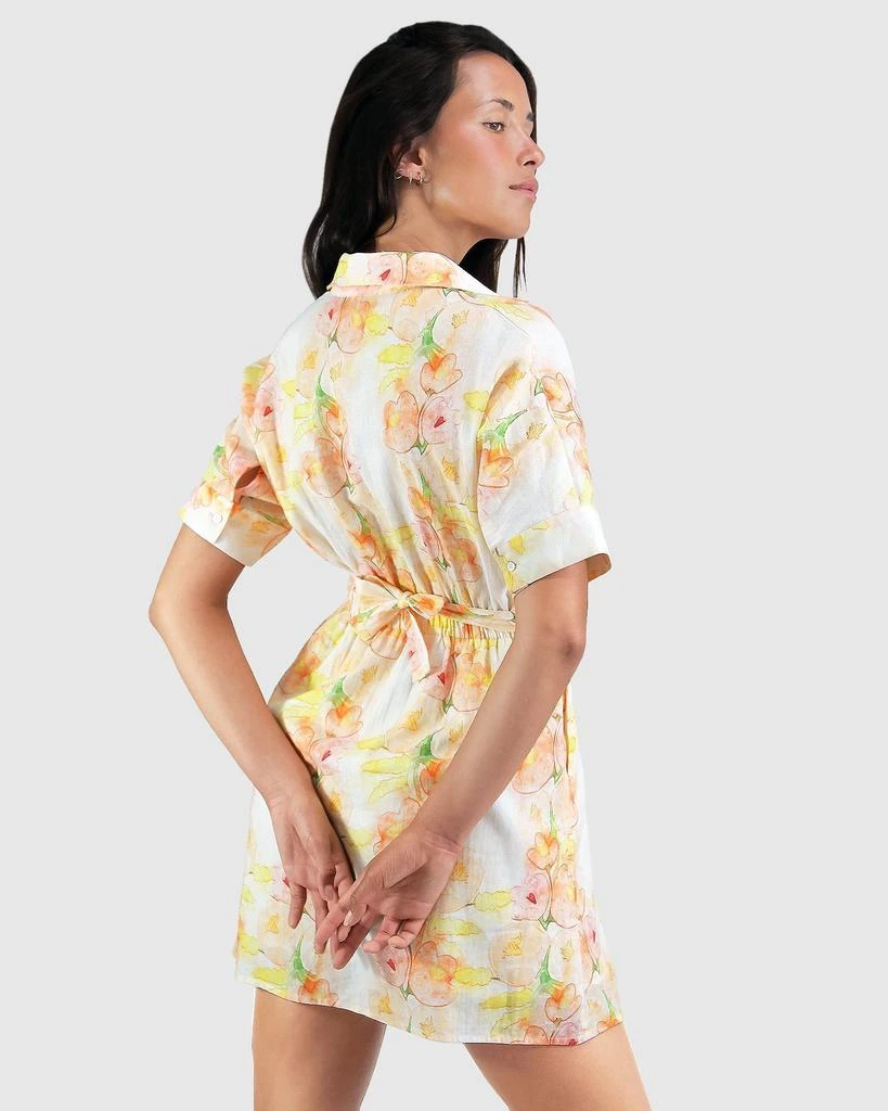 Belle & Bloom Open Arms Cut Out Dress - Floral Bouquet 3