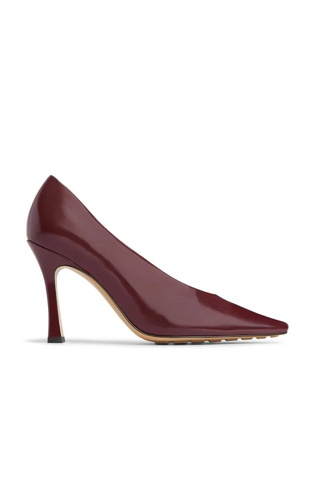 Bottega Veneta Bottega Veneta Cushion Lux Leather Pumps - Moda Operandi