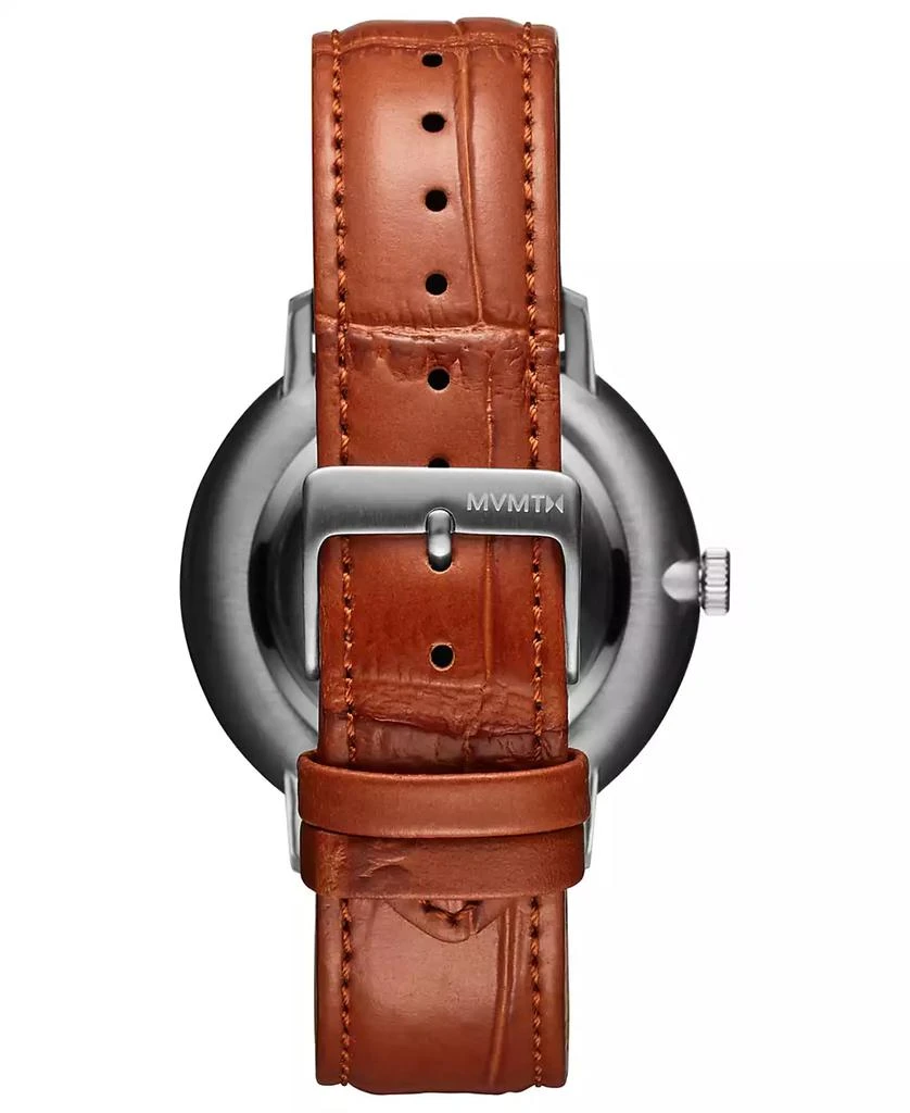 MVMT Men's Legacy Slim Automatic Tan Leather Watch 42mm 3