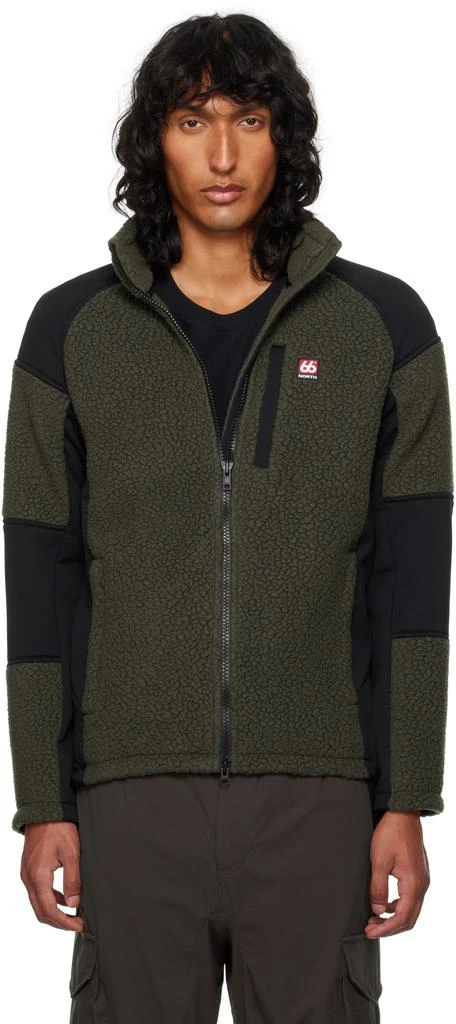 66 North Khaki & Black Tindur Jacket 1