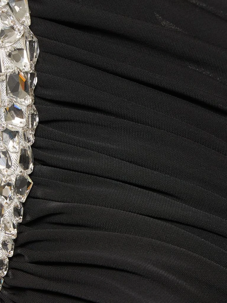 David Koma Embellished Crepe Jersey Mini Dress 4