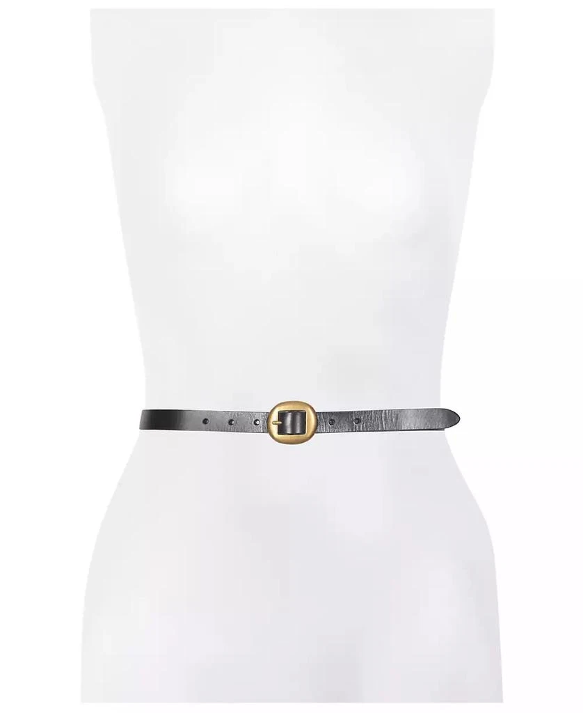 Frye Women's Center Bar Leather Belt 4