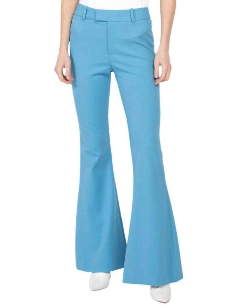 Smythe Smythe - Mid-rise Stretch Bootcut Pants 1