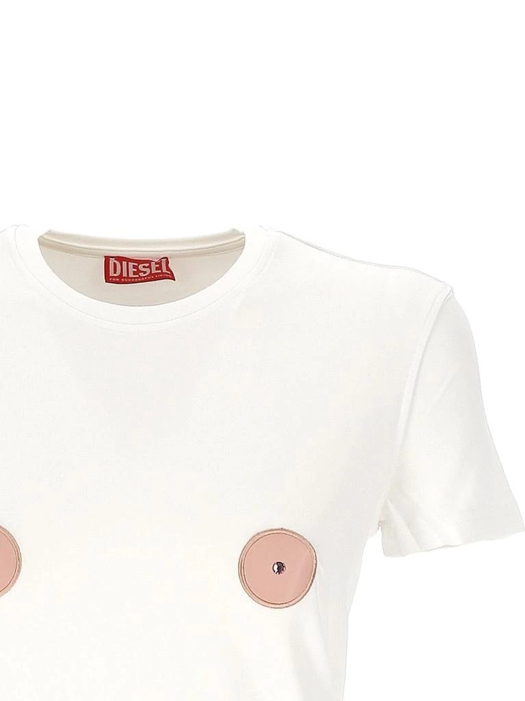 Diesel Diesel Patch Detailed Crewneck T-Shirt 3