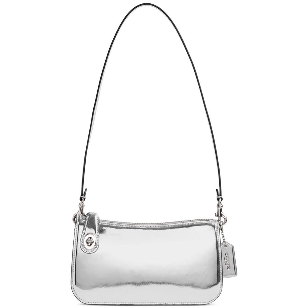 COACH Mirror Metallic Leather Penn