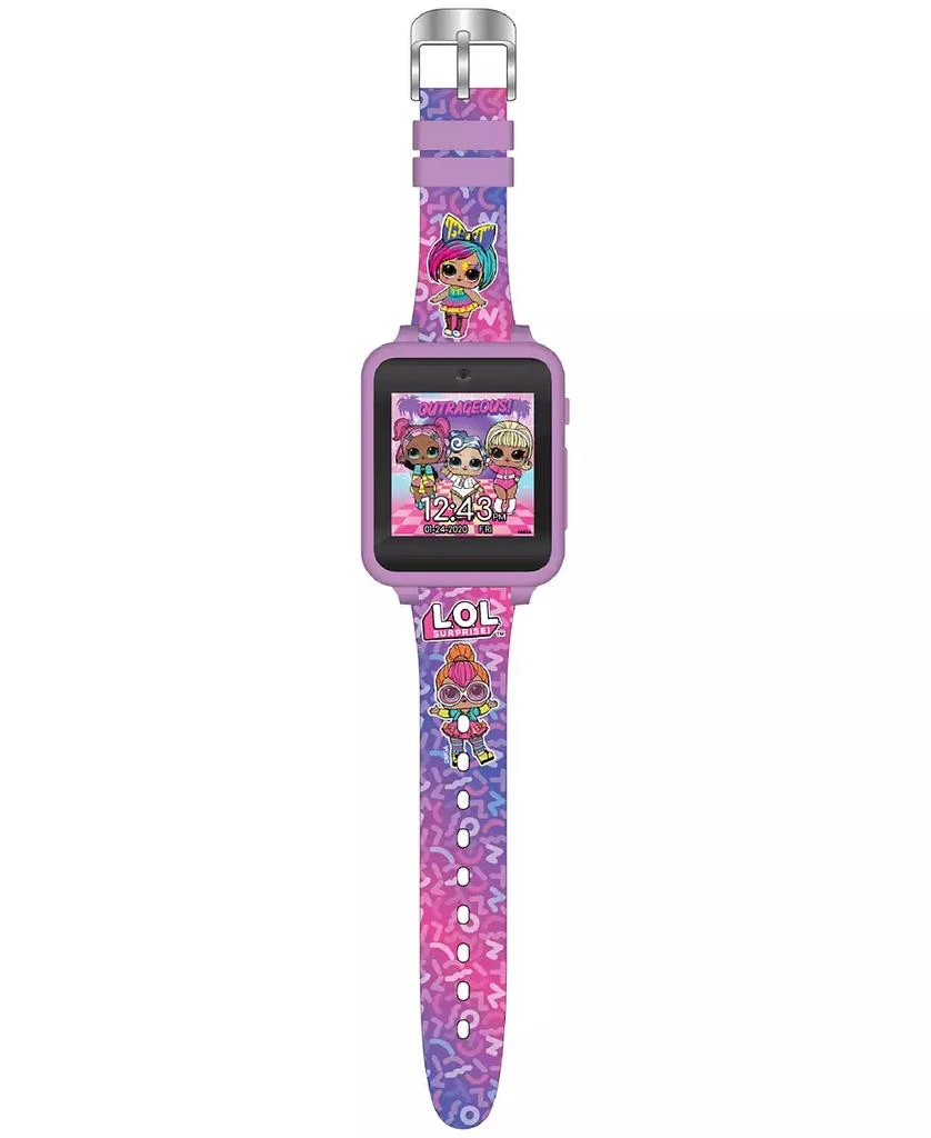 Accutime Kid's LOL Surprise Pink Silicone Strap Smart Watch 46x41mm 2