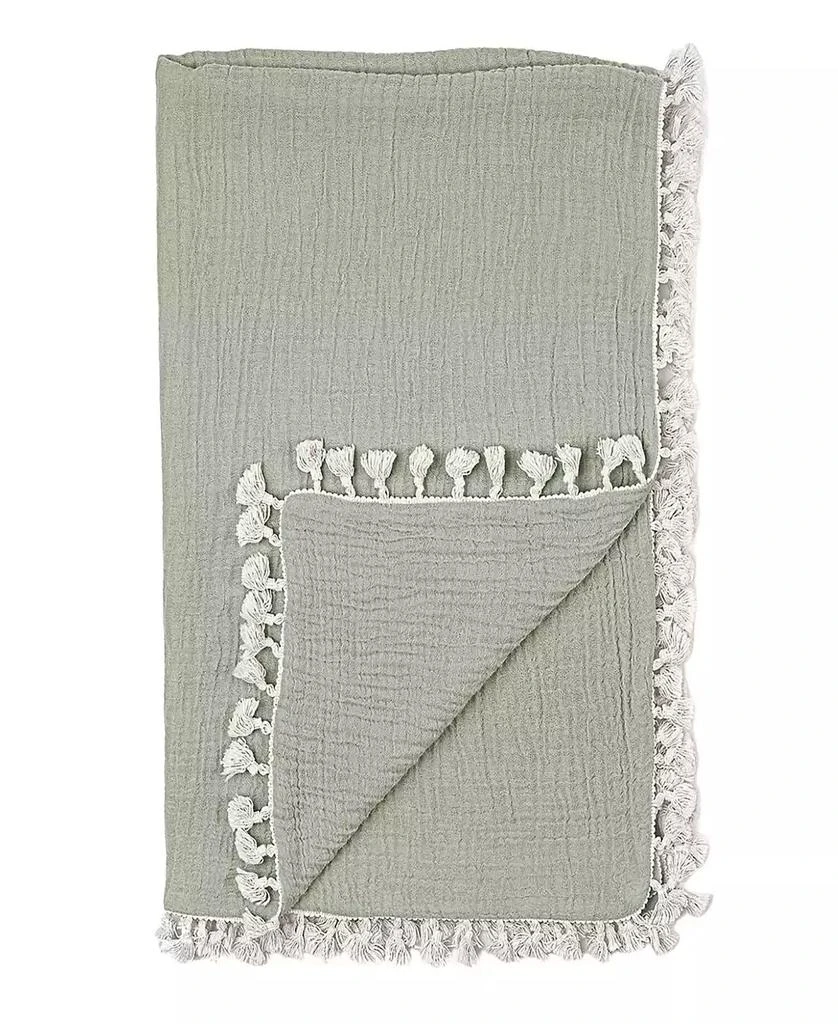 Crane Baby 6-Layer Muslin Blanket Fern