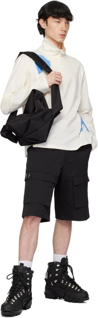 Côte & Ciel Black Amu Mini Sleek Nylon Tote 4