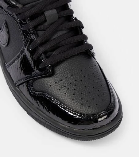 NIKE Air Jordan 1 leather low-top sneakers 5