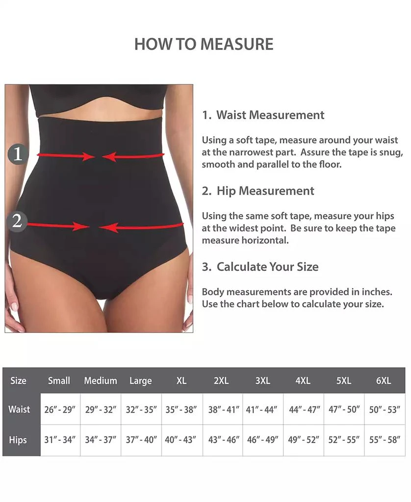 Dominique Women
s Marie Firm Control High Waist Shaper 5
