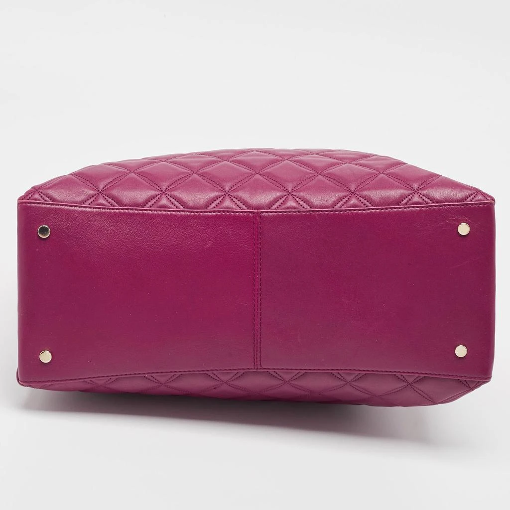 Kate Spade Burgundy Quilted Leather New York Natalia Tote 6